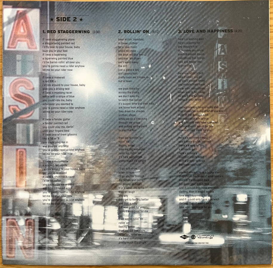 Mark Knopfler&amp;Emmylou Harris – All The Roadrunning 2LP color